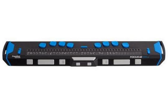 Портативний тактильний дисплей Брайля Focus 40 Blue 5 покоління