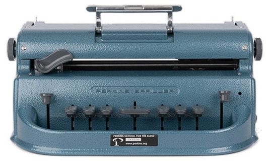 Механічна друкарська машинка для друку шрифтом Брайля Large Cell Perkins Brailler